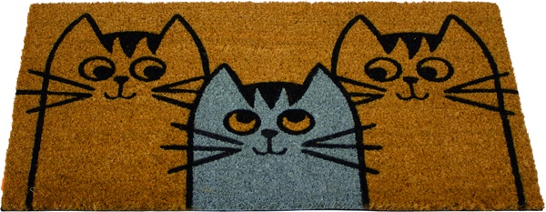 Felpudo Coco/Pvc Whiskers 40x70